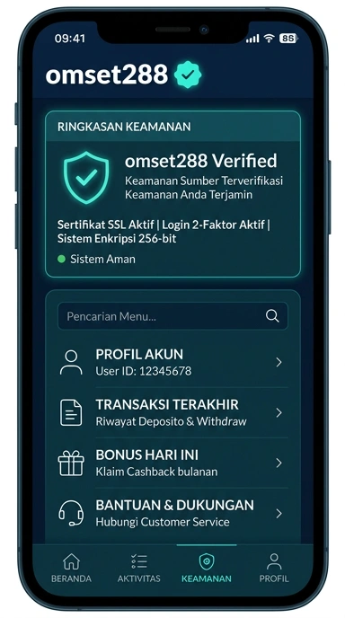 Halaman Resmi omset288 untuk Pengguna Android